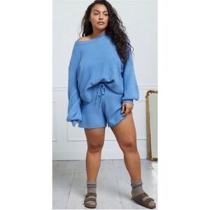Anthropologie Saturday Sunday Brenna Sweater Shorts